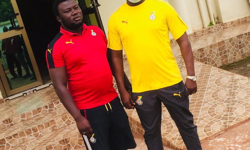 GFA President Kurt Okraku comes to the aid of ex-footballer who lost his sight