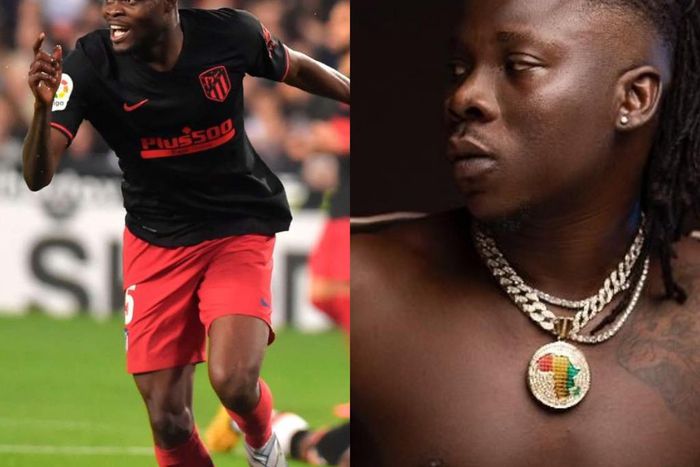 Thomas Partey and Stonebwoy