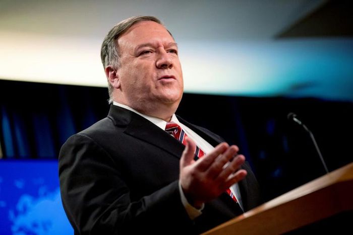 Pompeo has said there is 'enormous evidence' showing the virus originated in a lab in China