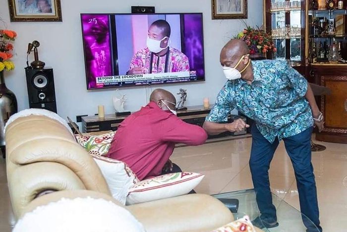 Akufo-Addo marks 25th anniversary of "Kumepreko" demo with Kweku Baako, others