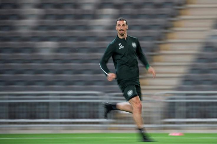 AC Milan forward Zlatan Ibrahimovic has been training with Swedish side Hammarby IF