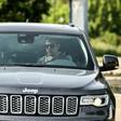 Welsh midfielder Aaron Ramsey arrives at Juventus' Continassa training ground in Turin