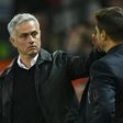 Old friends: Jose Mourinho and Mauricio Pochettino