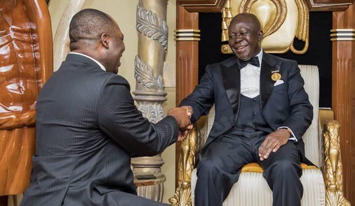 Otumfuo in suit