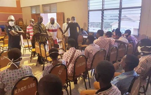 “Parents can’t visit schools but politicians can?” – Ghanaian react to Nana B’s tour of schools