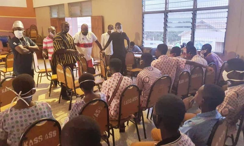 “Parents can’t visit schools but politicians can?” – Ghanaian react to Nana B’s tour of schools
