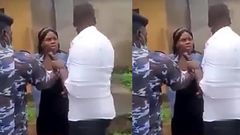 Man connives with police officers to arrest girlfriend before he proposes marriage (video)