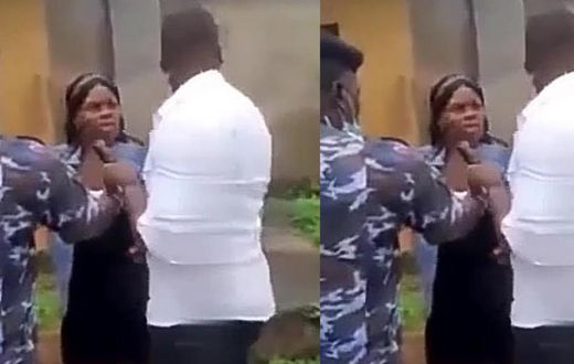 Man connives with police officers to arrest girlfriend before he proposes marriage (video)