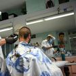 Hairdressers in Switzerland were allowed to reopen as the country started lifting its coronavirus lockdown measures