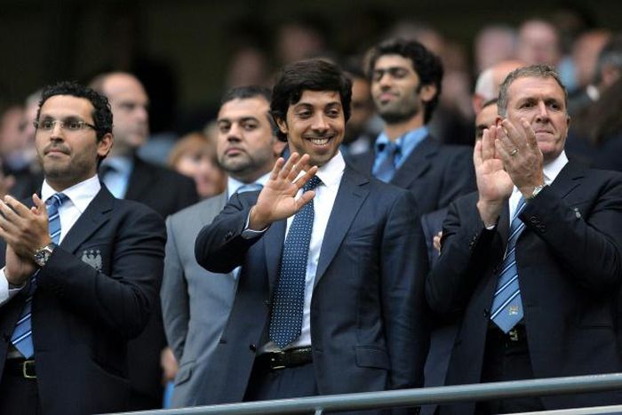 Sheikh Mansour, on a rare visit to a Manchester City game in 2010, has underwritten a huge investment in the club