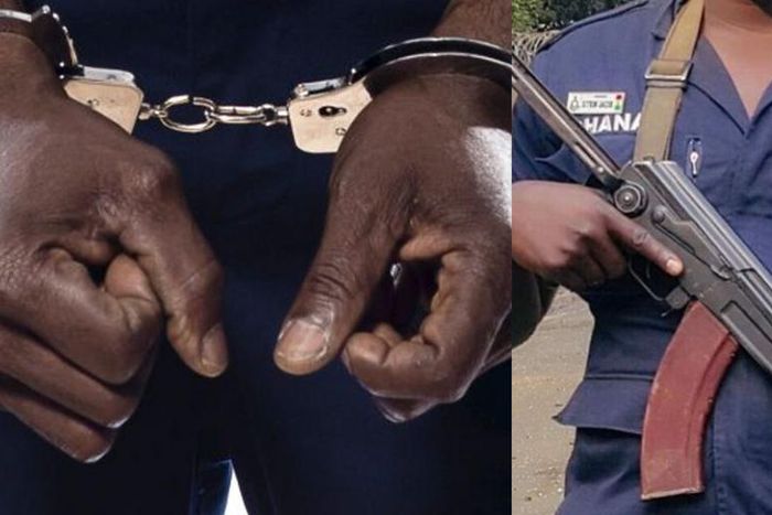 Police Inspector with Operation Vanguard team arrested for robbery while in uniform
