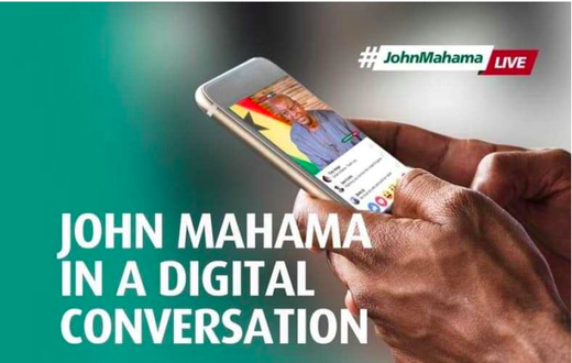 Mahama holds Digital Conversation on #COVID-19