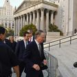 Manhattan prosecutor Cyrus Vance enters a federal courthouse in New York on October 23, 2019
