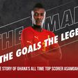 The journey of Asamoah Gyan, Ghana's football legend who inked his name in world history