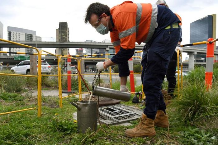 Turds in the suburbs: Aussie authorities are unrolling a vast programme of sewage testing this week in the hope of finding hidden clusters of the virus