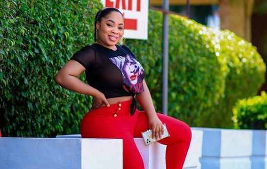 Moesha Boduong has all the fashion tips for a coronavirus season photoshoot