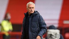 Tottenham manager Jose Mourinho was unhappy with his team's attitude against Sheffield United