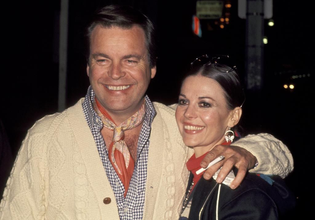 Robert Wagner and Natalie Wood in 1977.