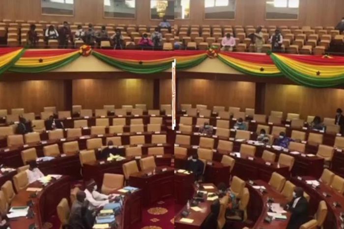 Ghanaian MPs desert parliament as disrespectful coronavirus storms the lawmaking house (video)