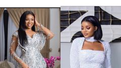 Wedding guests: Serwaa Amihere and sister served us the best white outfits for weddings