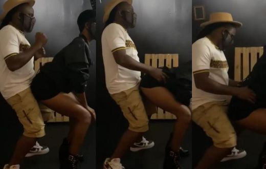 Selly Galley and Praye Tiatia dance