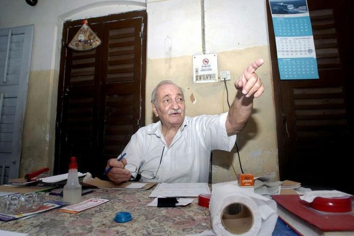 Michael Joseph Martin (pictured in December 2008), the last member of Dhaka's once thriving Armenian community, has died at the age of 89