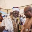 John Mahama with Chief Imam