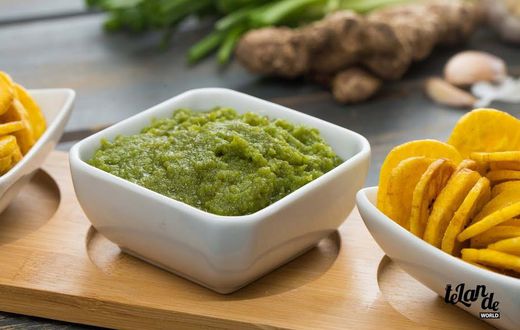 Green pepper sauce (Kpakoshito sauce)