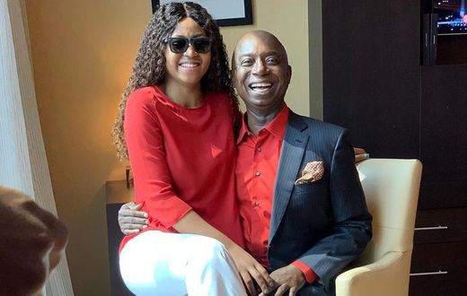 Regina Daniels and husband