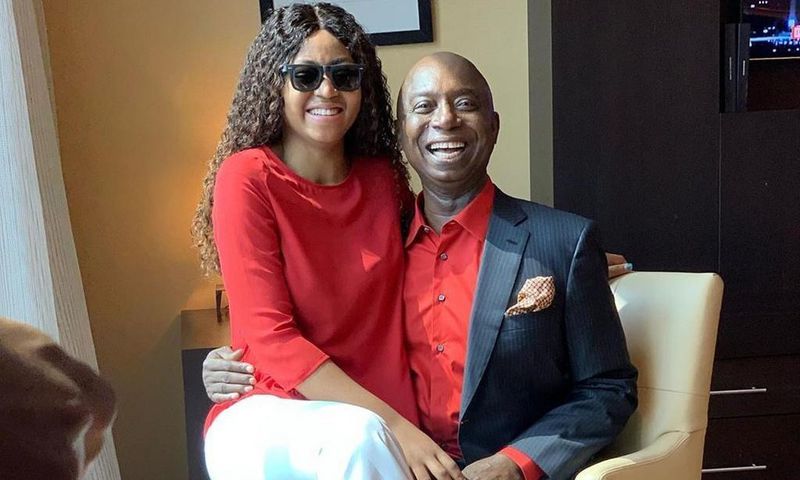Regina Daniels and husband