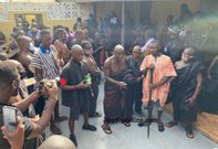 Photos from the enstoolment rites (Credit: Myjoyonline)