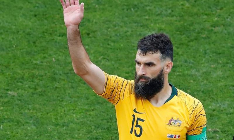 The end: Former Australia and Crystal Palace captain Mile Jedinak has retired at the age of 35