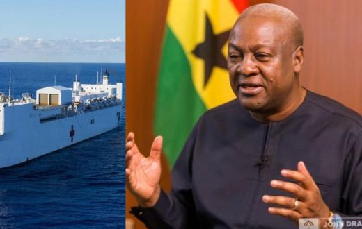 Mahama promises to build hospital ship if he wins 2020 election