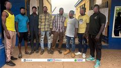 Eight suspects