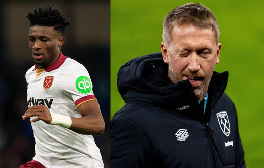 ‘Mo was really dangerous’ – Graham Potter impressed with Mohammed Kudus’ versatility 