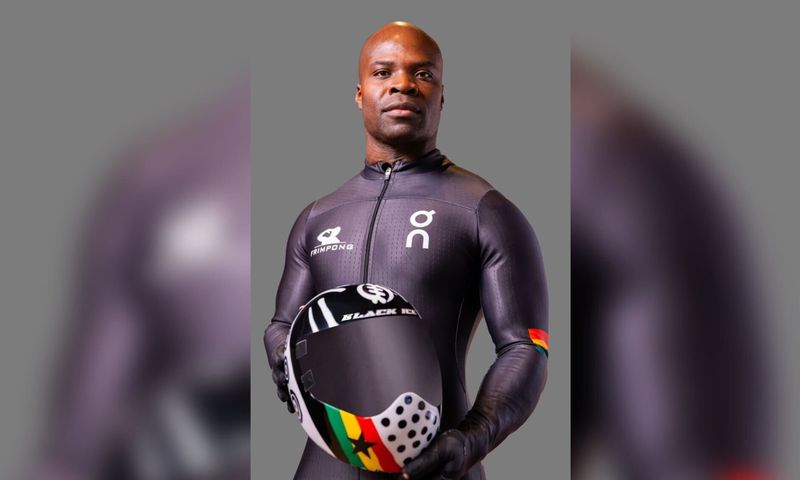 Akwasi Frimpong becomes first African to compete in 5 sliding World Championships 