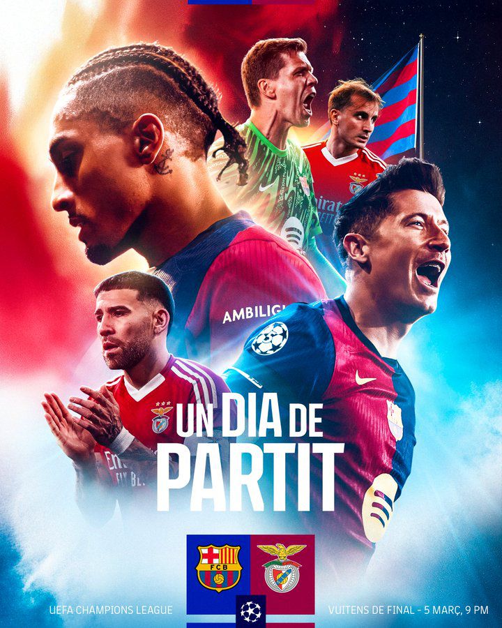 Barcelona vs Benfica
