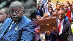 ‘NPP 2038’ - Unknown person shouts in excitement as Ato Forson presents 2025 budget