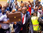 ‘NPP 2038’ - Unknown person shouts in excitement as Ato Forson presents 2025 budget