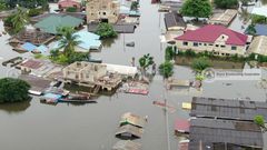 Akosombo Dam spillage