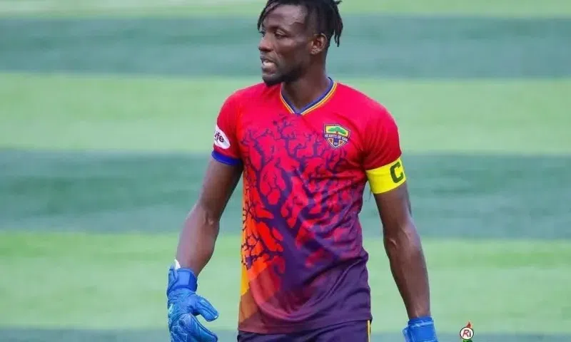 Hearts of Oak keeper Benjamin Asare