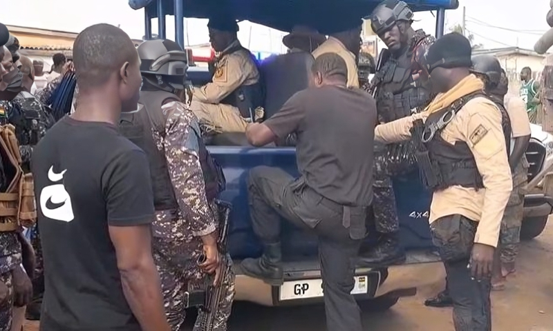 Ablekuma North Re-Run: Suspected fake security officers arrested near polling station