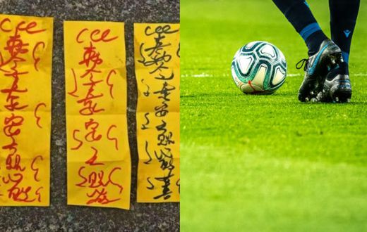 Chinese club fined for using 'evil spirit' talismans to curse opponent team