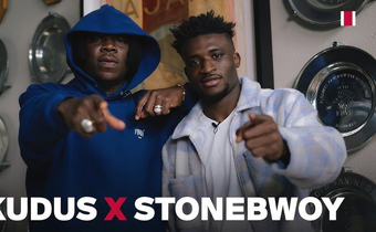 Mohammed Kudus and Stonebwoy