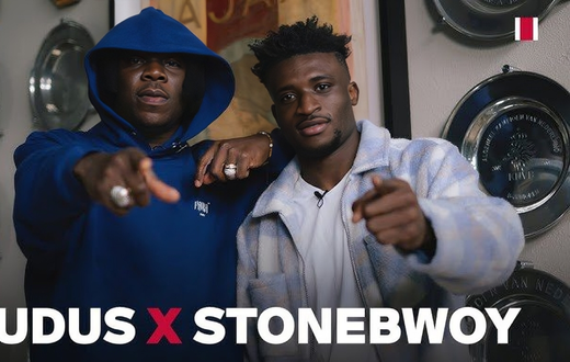 Mohammed Kudus and Stonebwoy