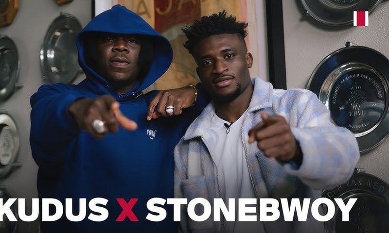 Mohammed Kudus and Stonebwoy