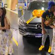 Man buys brand-new Benz for wife after she complains of not feeling well
