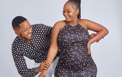 Aaron Adatsi and baby mama