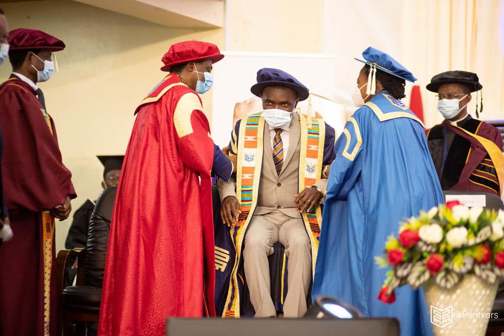 Prof. Kwabena Agyapong-Kodua inducted as Vice-Chancellor of Pentecost University