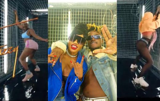 Eazzy and Quamina MP in Duna music video